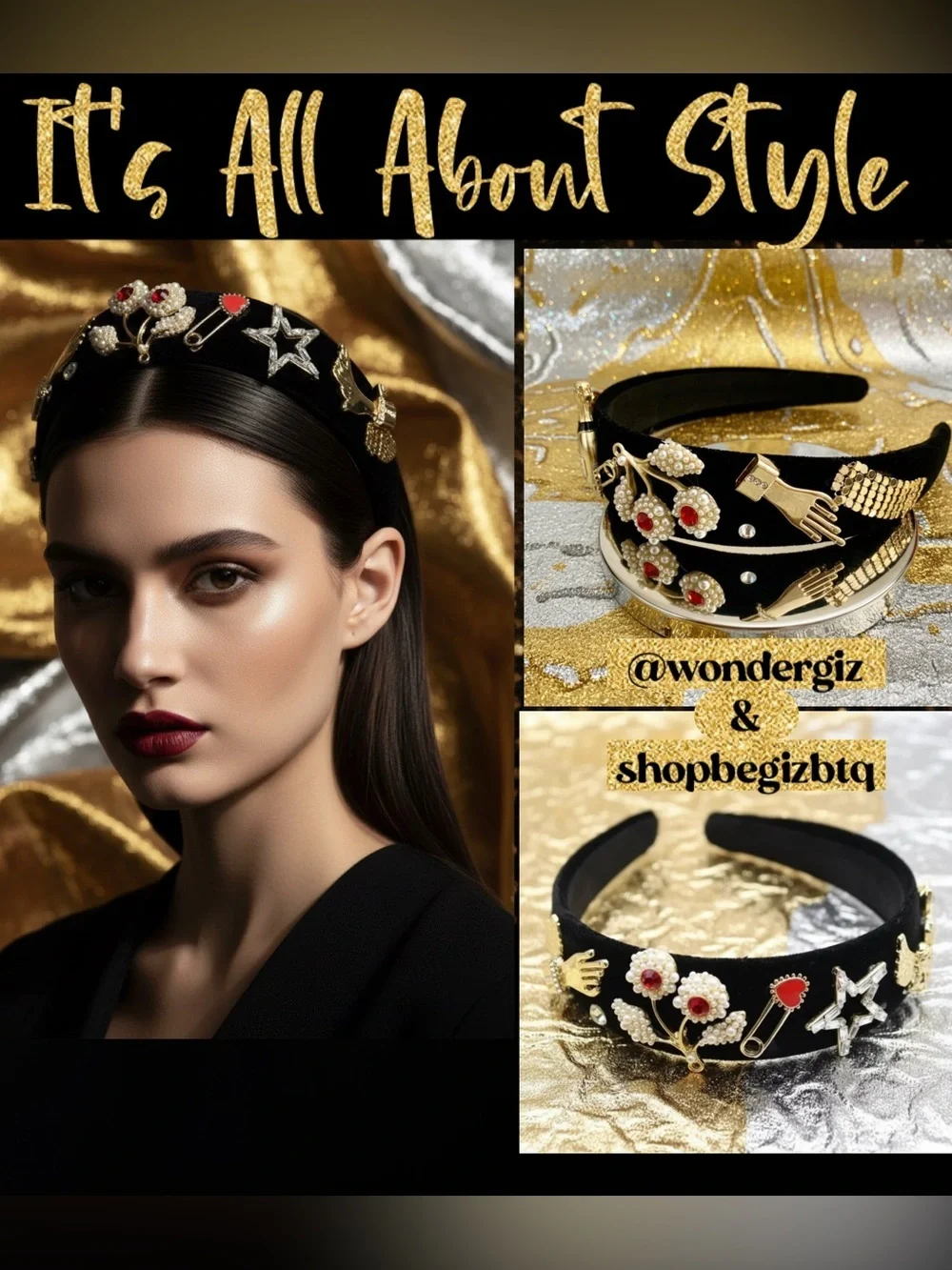 FROM NEW YORK PARIS IT’S ON  EVERYONE’S HEAD ✈️ “Dolce Gabbana Style PRICE FIRM